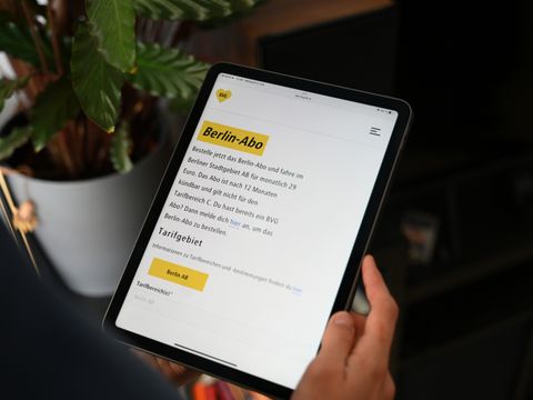 Berlin-Abo- 29 Euro-Ticket